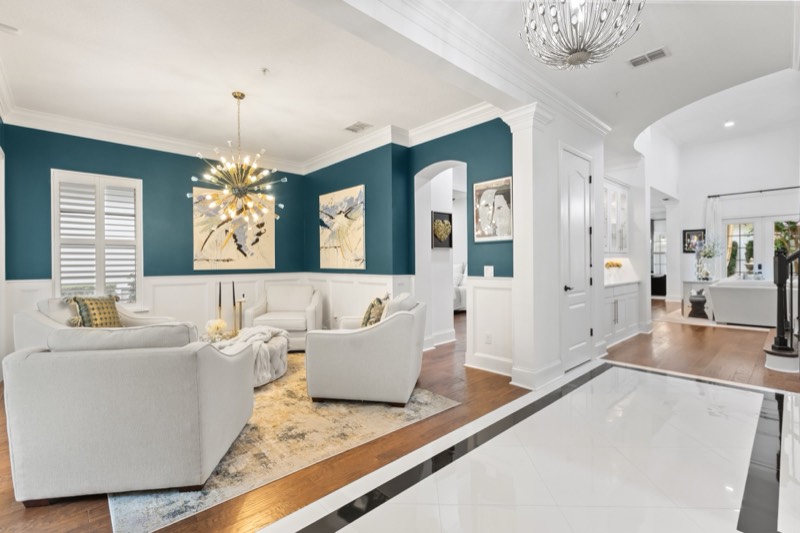 Gallery-style living space at 2656 Meeting Place